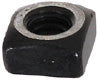 7/16-20 Square Head Black Zinc Steel Square Nut - Clearance