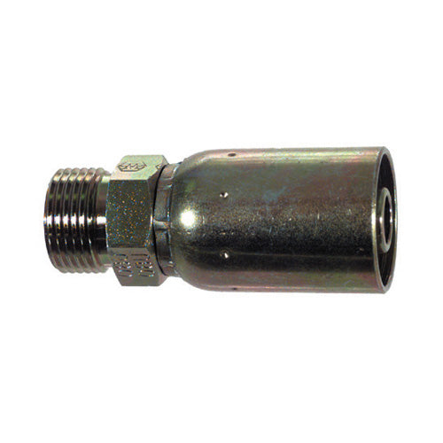 Male Flat Face O-Ring Rigid Straight 1/2 Inch Hose X 1/2 Inch Tube