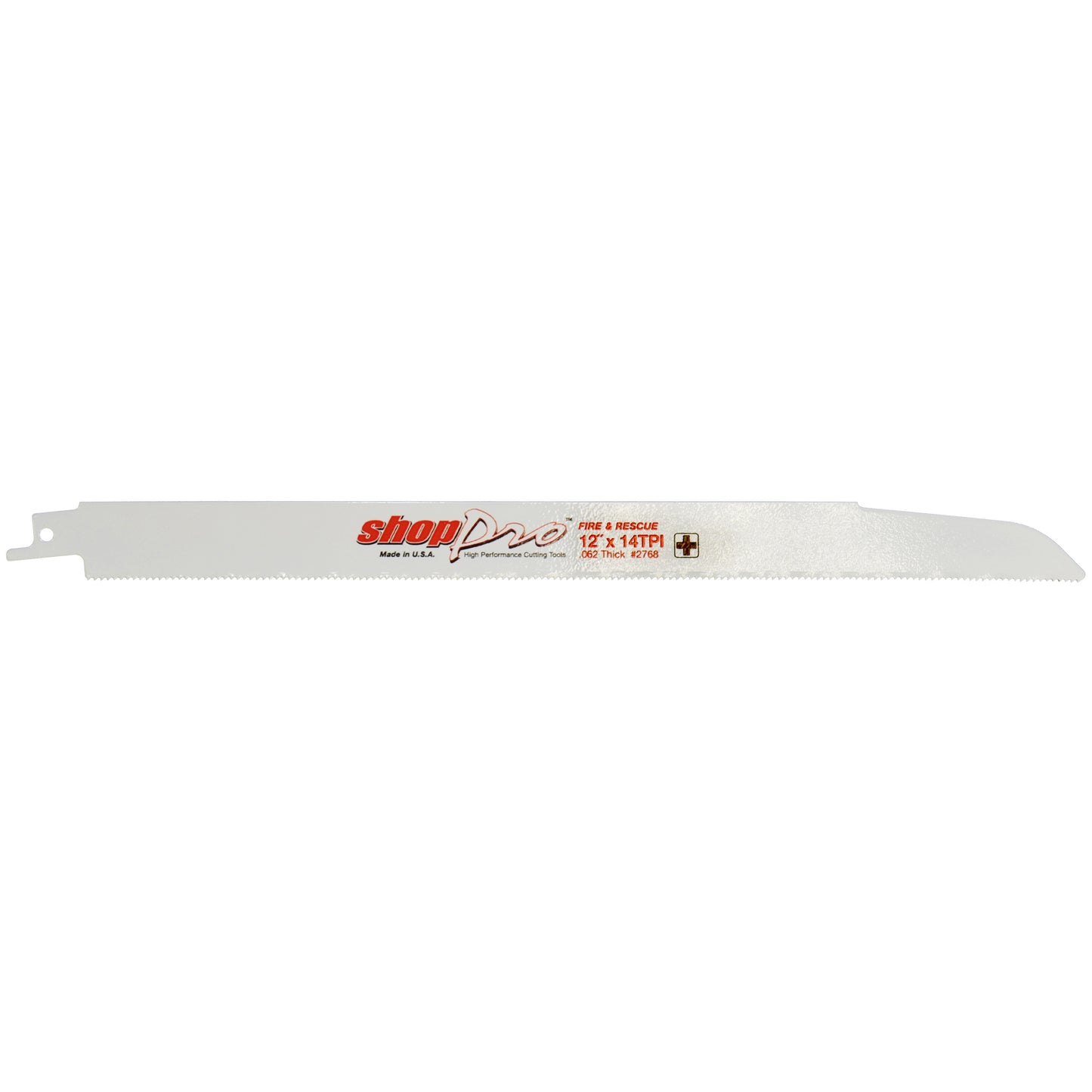 ShopPro 12 x 7/8 x .062 Fire & Rescue Reciprocating Saw Blade - 14 Tpi