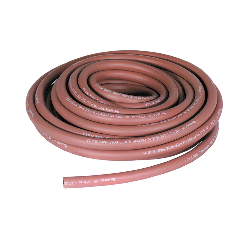 1/2 Inch x 50 ft Roll Red Epdm Heavy-Duty Heater Hose