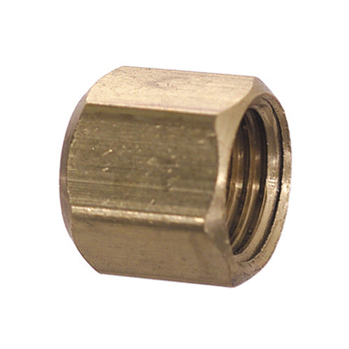 5/16 Inch Brass SAE 45 Degree Flare Tube Cap