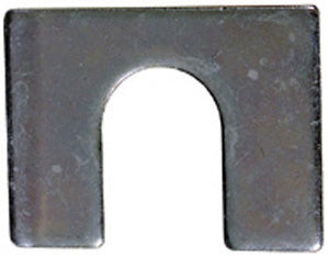2" x 1-1/2" Body Shim 1/8" Thick 3/4" Slot Zinc Plated