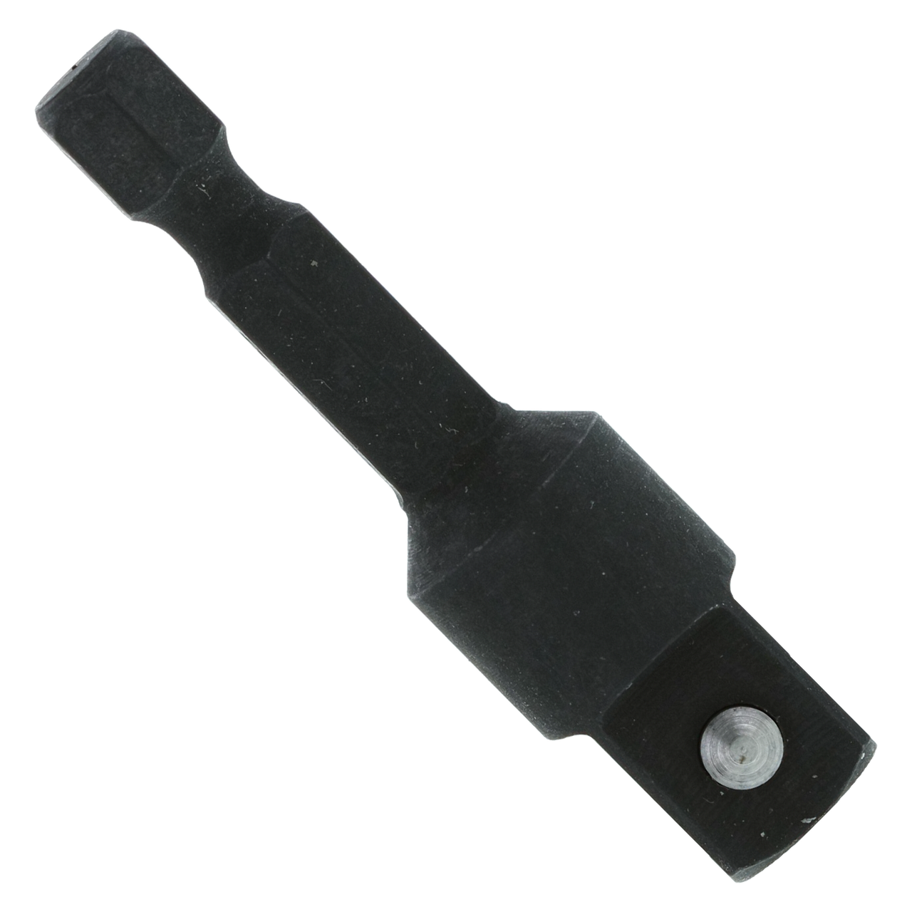 3/8 Inch Input Hex x 1/4 Inch Output Square Drive 1/4 Inch Hex (Input) Square (Output) Steel Socket Adapter