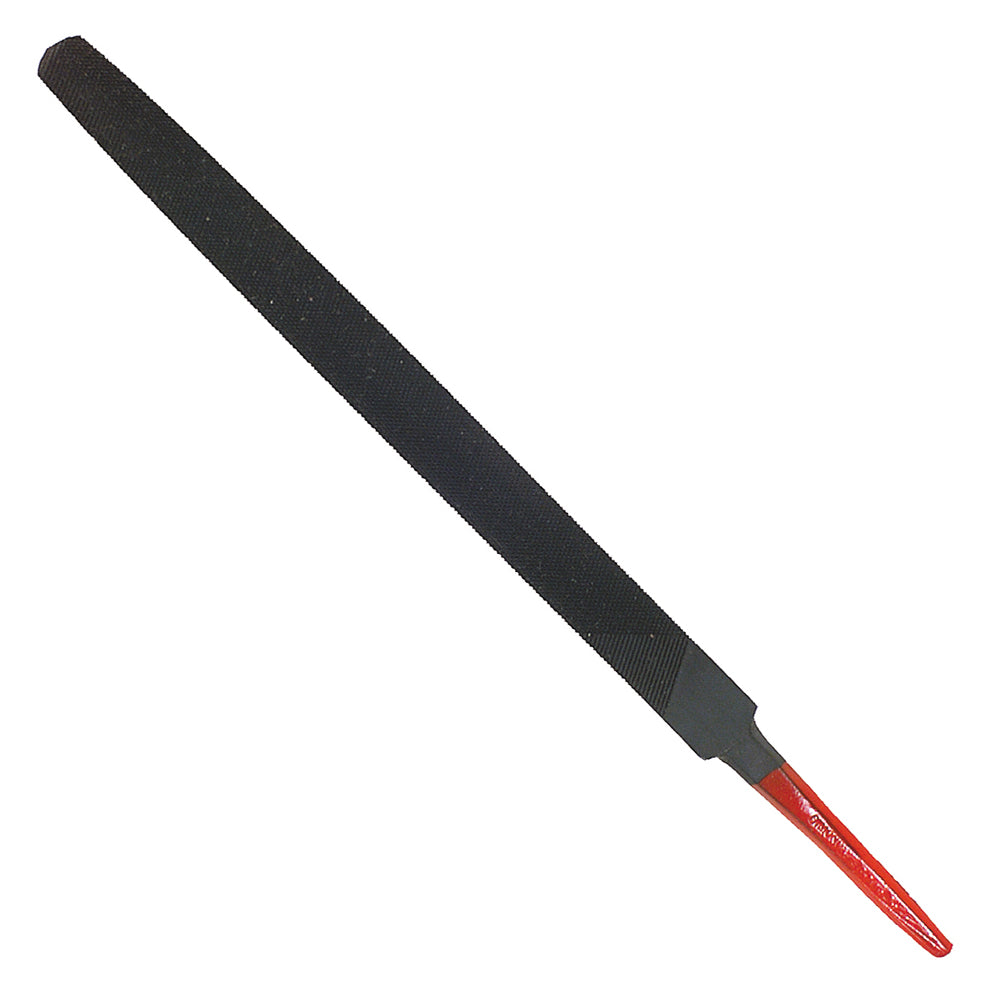 7/16 Inch x 6 Inch Bastard Cut Black Oxide Steel Triangular Black Maxi Sharp® Three Square File
