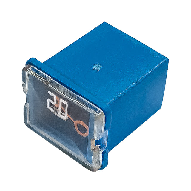 20 Amp Fm x Low Profile Female Terminal Blue