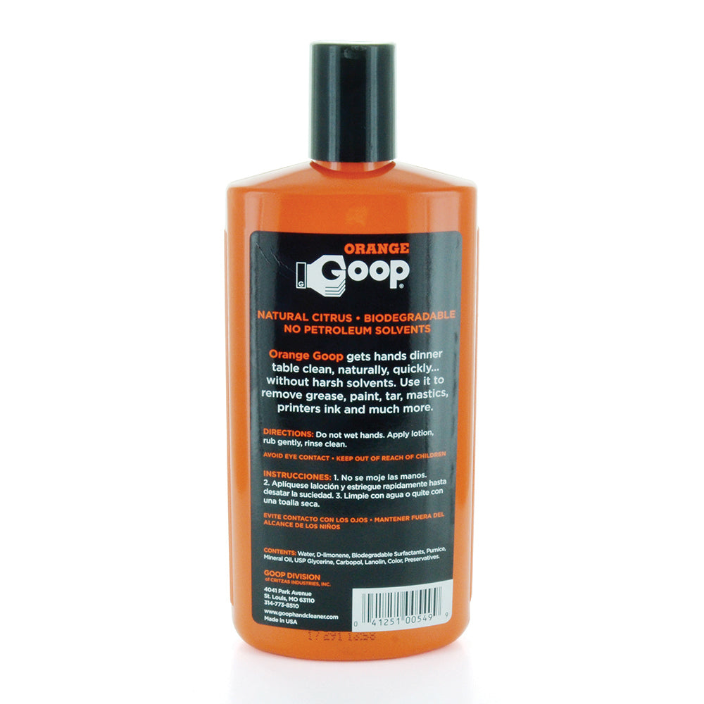 Goop Orange Liquid Hand Cleaner With Pumice - 16 Fl oz