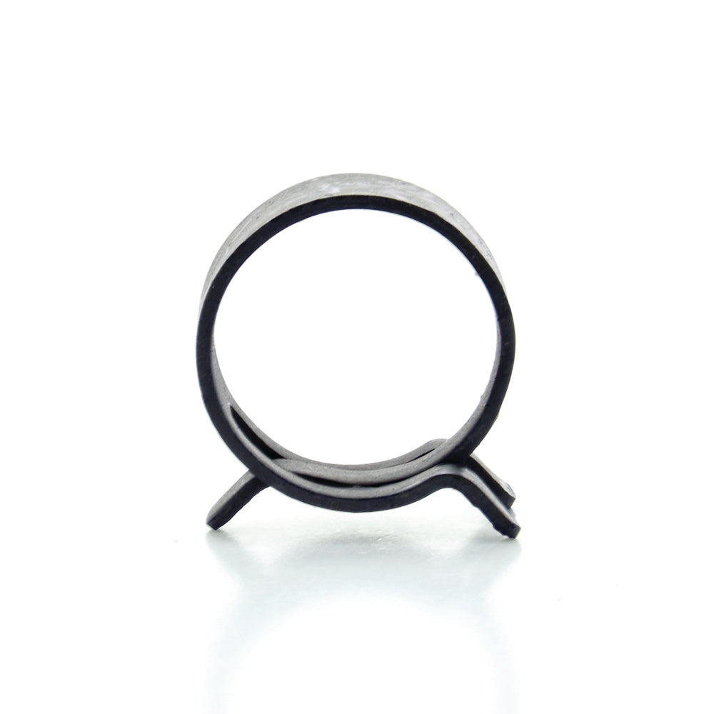 5/8 Inch Phosphate and Paint Heat Treated Spring Steel Band Olive Spring Action Hose Clamp