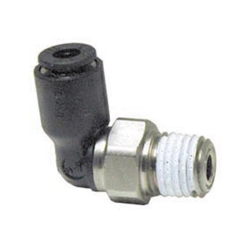 1/16 Inch x 1/8 Inch Male Bspt x Compression Glass Filled Nylon 90 Degree Tube Elbow