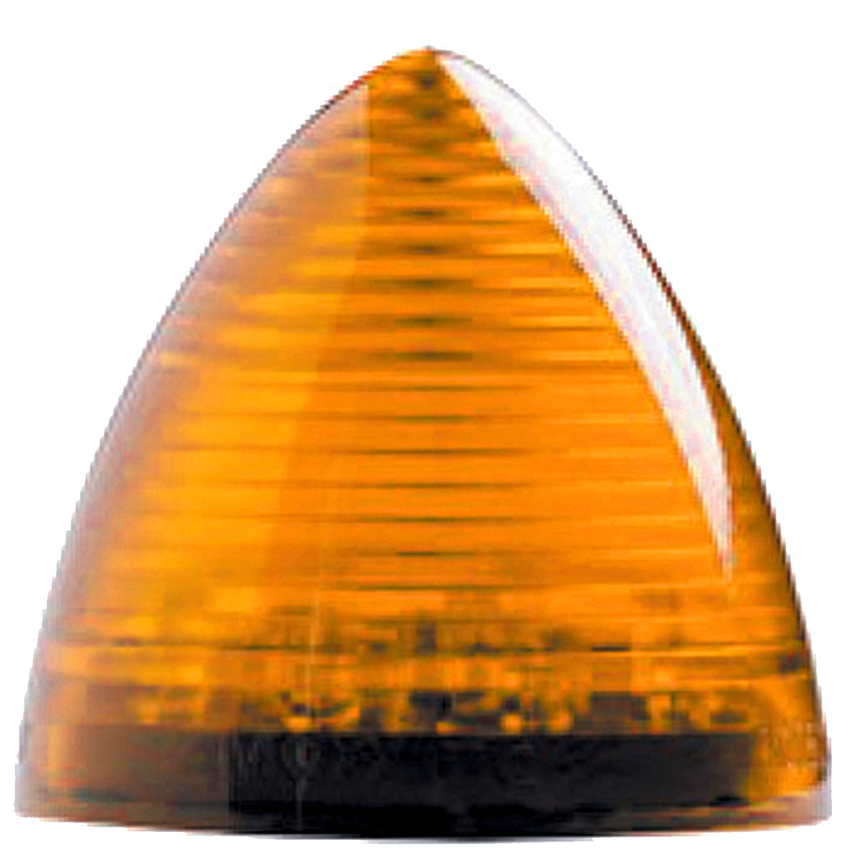 2-1/2 Inch Beehive 13 Led Clearance Marker Amber With Grommet Mount