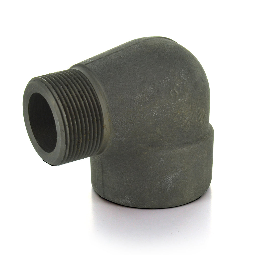 1 Inch Sch 160 Npt Black Forged Steel 90 Degree Street Elbow