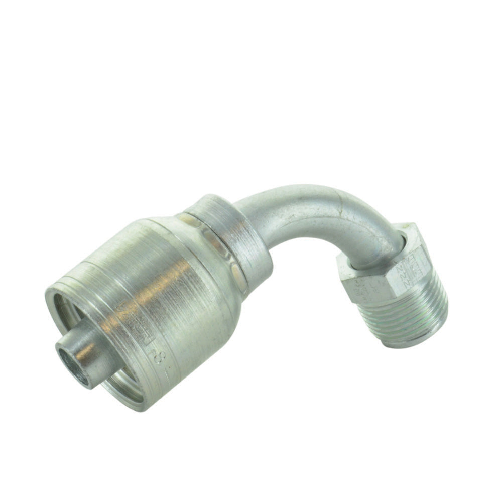 1/4 Inch x 7/16-24 Inverted Male Swivel 90 Degree Elbow Z Series Weatherhead Fitting