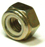 M3 x 0.5 Coarse Din 985 Zinc Class 8 Nylon Insert Lock Nut