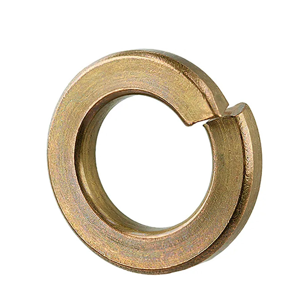 3/4 Inch Plain Silicon Bronze Split Lock Washer