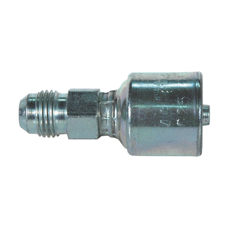 1 Inch x 1 Inch Male JIC 37 Degree Flare Tuffcoat Lead Free MegaCrimp Coupling