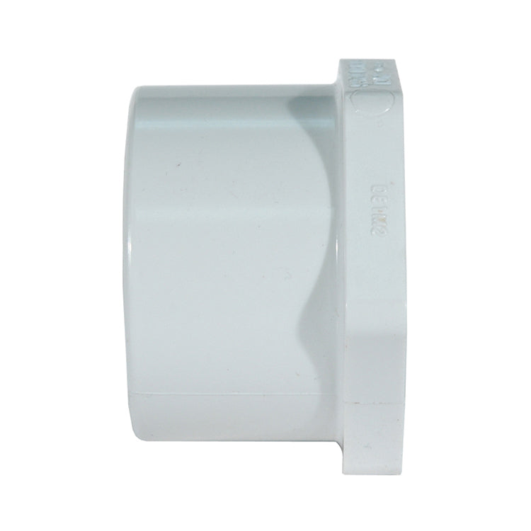 1 Inch Socket Sch 40 White Pvc Plug