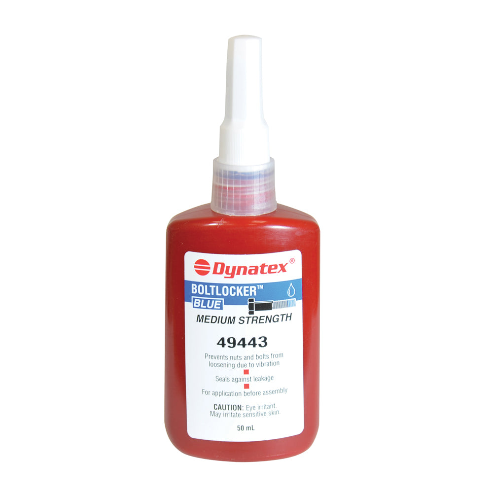 Dynatex Blue Medium Strength Threadlocker - 50 Ml