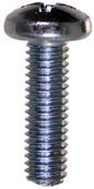 METRIC LICENSE PLATE FASTENER SCREWS PHILLIPS PAN HEAD STEEL ZINC PLATED 7985 CLASS 4.8
