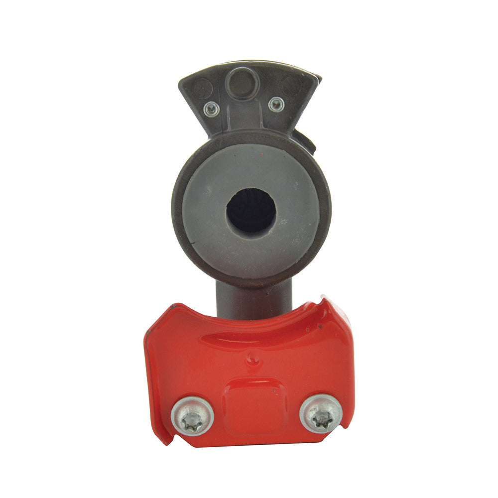 1/2-14 Nptf Red Urethane Seal Plated Aluminum Emergency Premium Gladhand