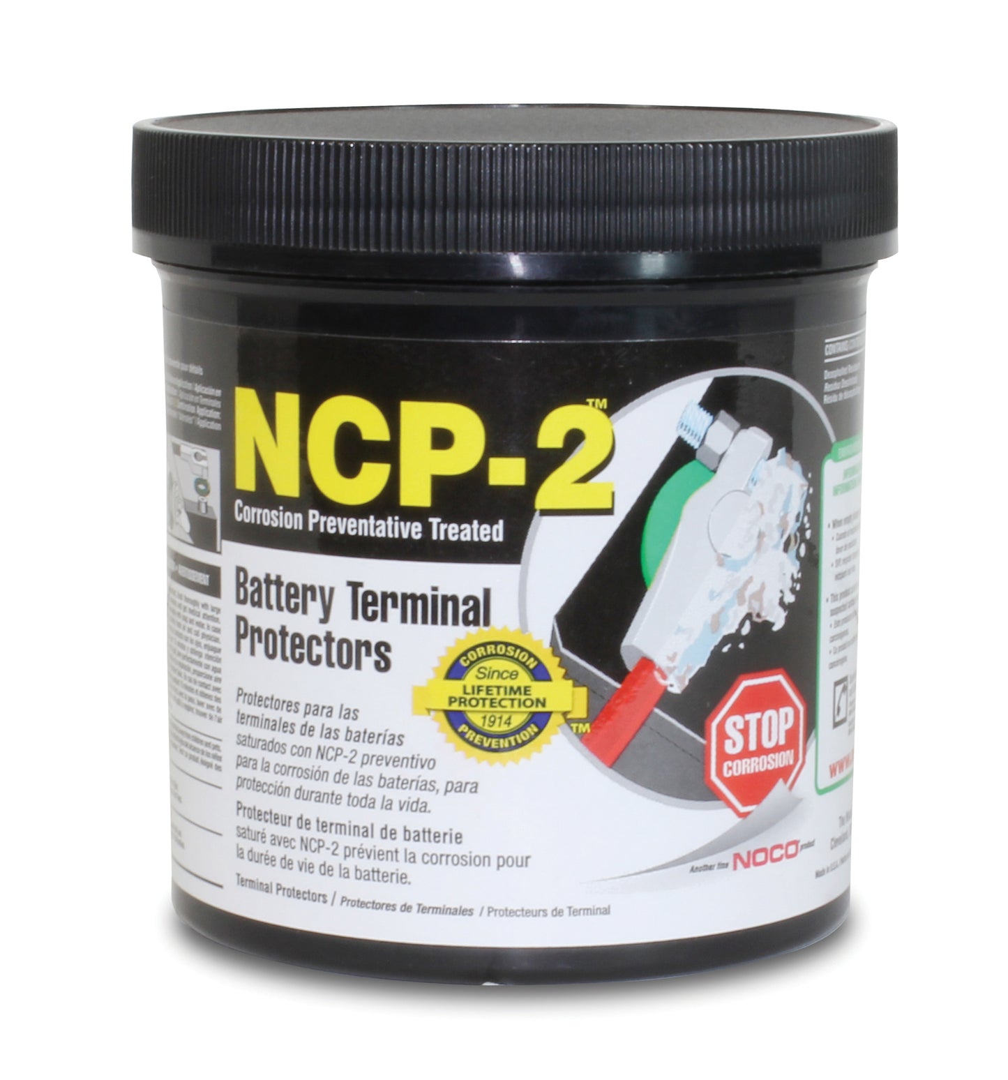 Gray Felt Top Post Battery Terminal Protector