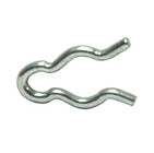 1/16 Inch Id x 0.025 Inch Wire x 23/64 Inch Zinc Mb Spring Wire Hair Pin Cotter