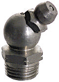 M10 x 1 Passivated Stainless Steel 45 Degree Vanguard Hydraulic Grease Fitting