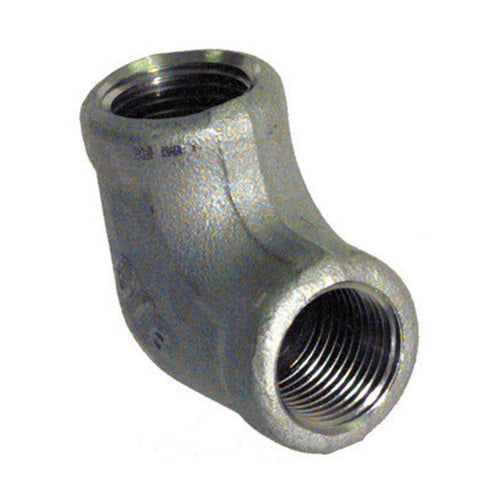 1/4" Schedule 40 NPT 316 Stainless Steel 90 Degree Elbow