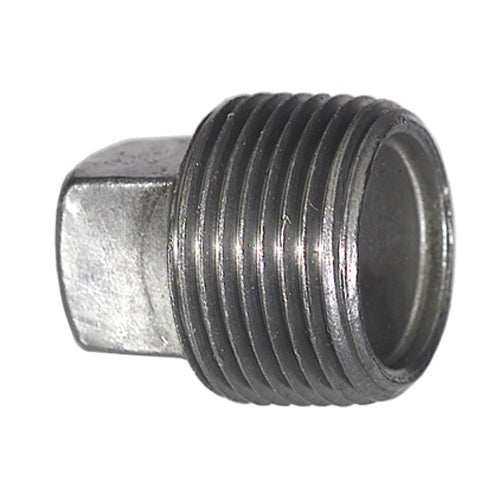 1/8" MNPT Black Steel Square Head Pipe Plug