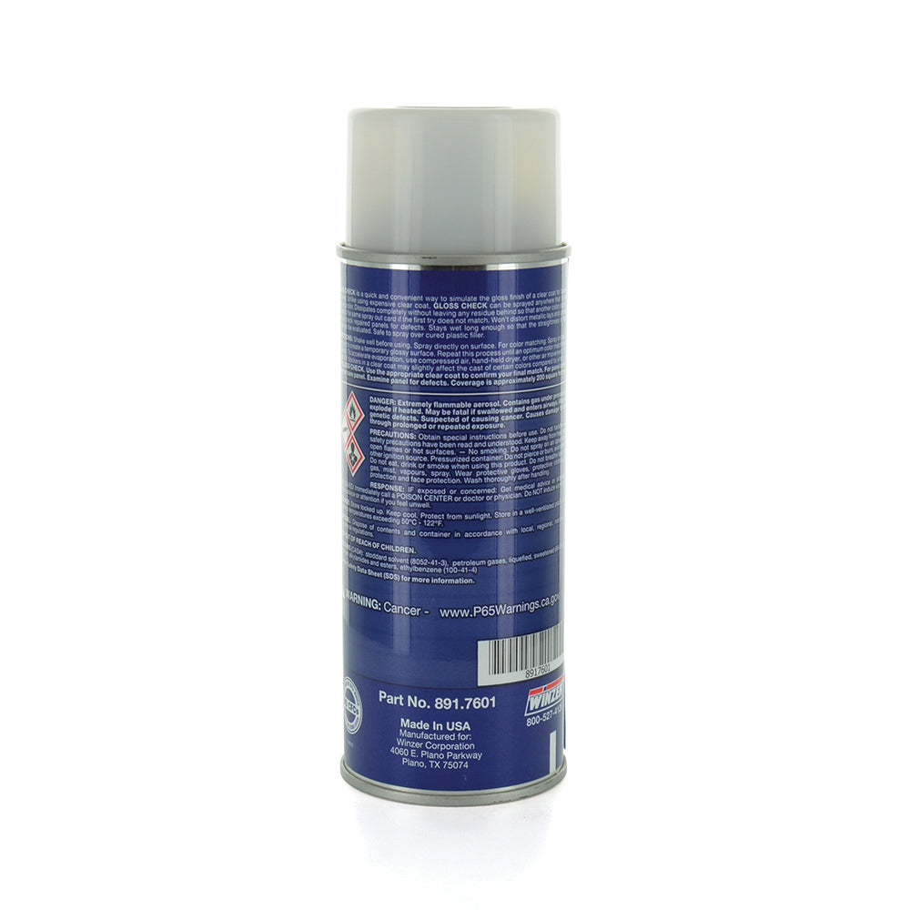 Winzer Gloss Check Clear Coat Simulator - 10.75 Oz Net Wt. - Aerosol
