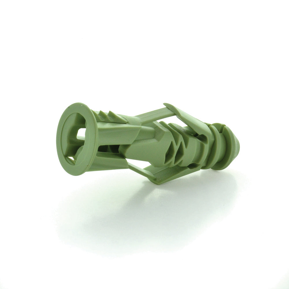 #10 Triple Grip Wall Anchor - Green