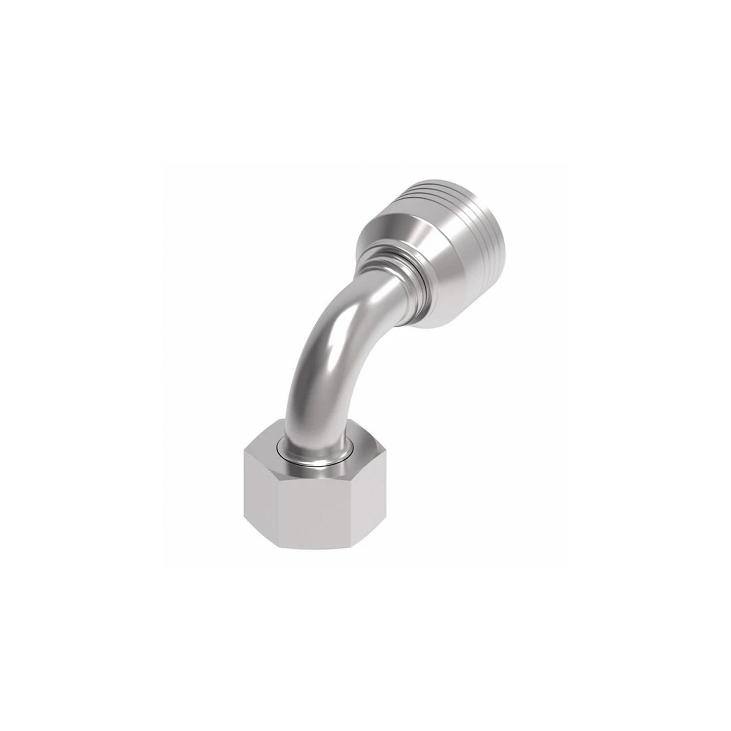 1 X M42-2.0 Female Swivel Din24 Heavy 90 Degree Elbow