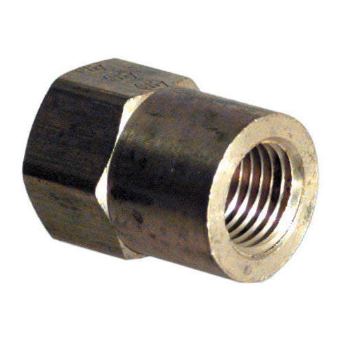 3/8 Inch x 1/2 Inch Standard Brass Inverted Flare Tube Female Connector