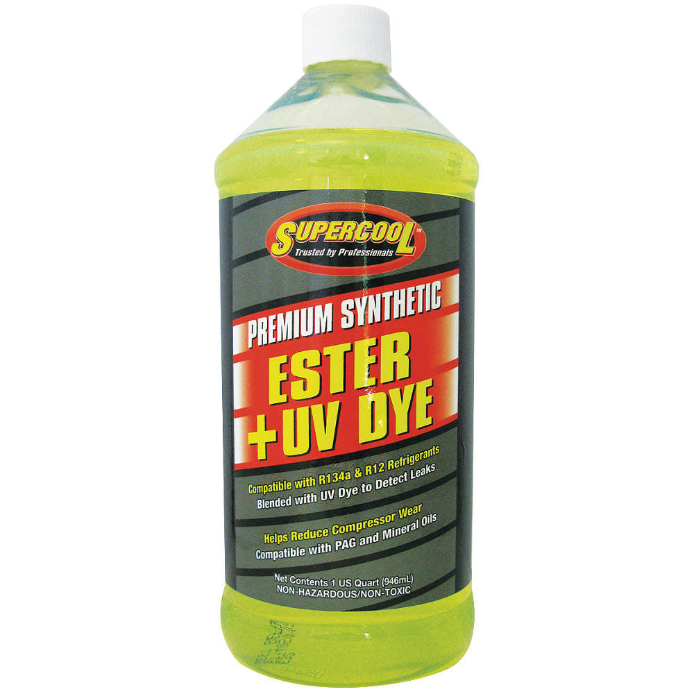 Supercool Poe/Ester Oil With Dye For Leak Detection 32 oz