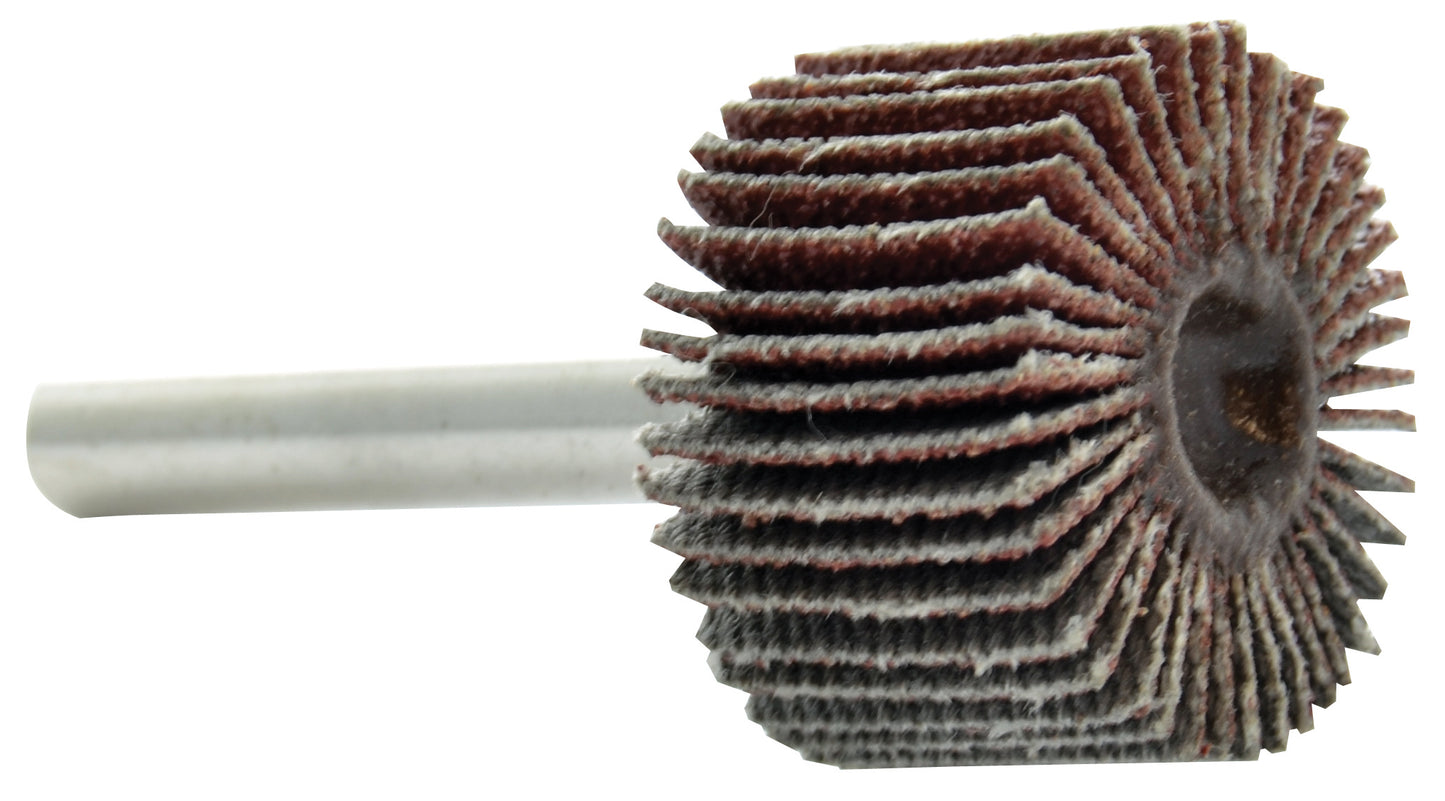 1 Inch x 5/8 Inch 60 Grit Aluminum Oxide Flap Wheel