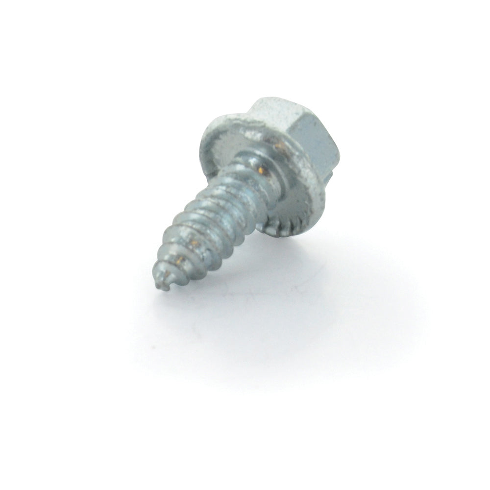 1/4-14 x 5/8 Inch Slotted Hex Washer Head Crimptite Sheet Metal Screw (Sms) Zinc - Clearance