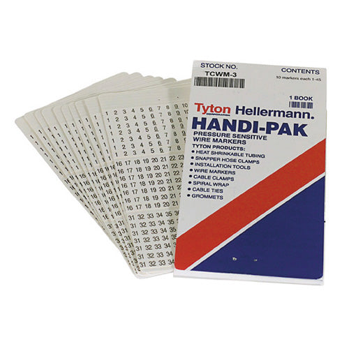 Wire Marker Booklet 1 To 45