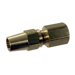 3/8 Inch Tube x 3/8 Inch Pipe Straight Male Connector - Universal Thread