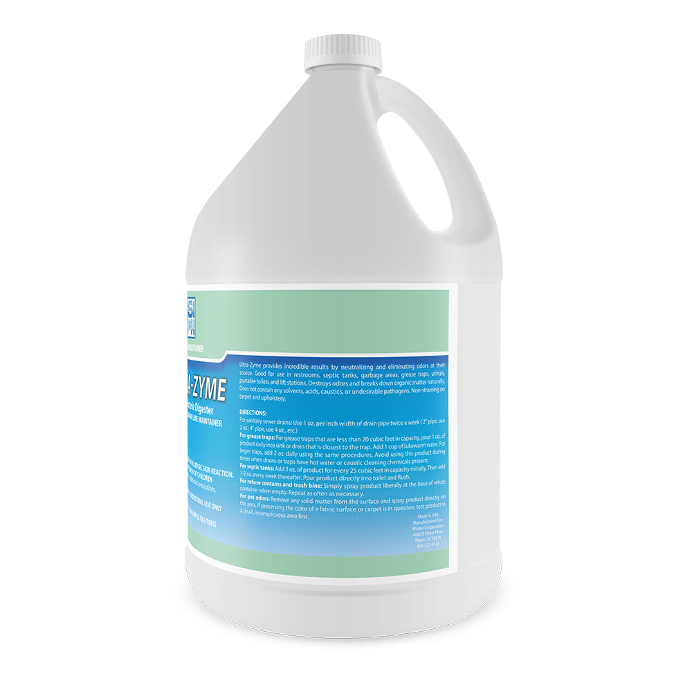 FastServ Ultra-Zyme Liquid Bacteria Deodorizer & Drain Maintainer - 5 Gallon Bucket