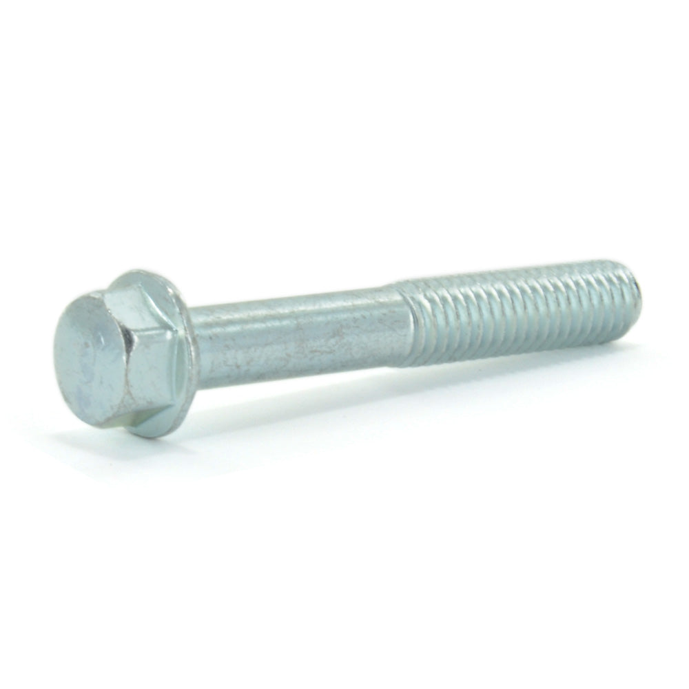 M8 x 1.25 x 40 mm Coarse Zinc Plated Class 10.9 JIS Dome Hex Flange Bolt