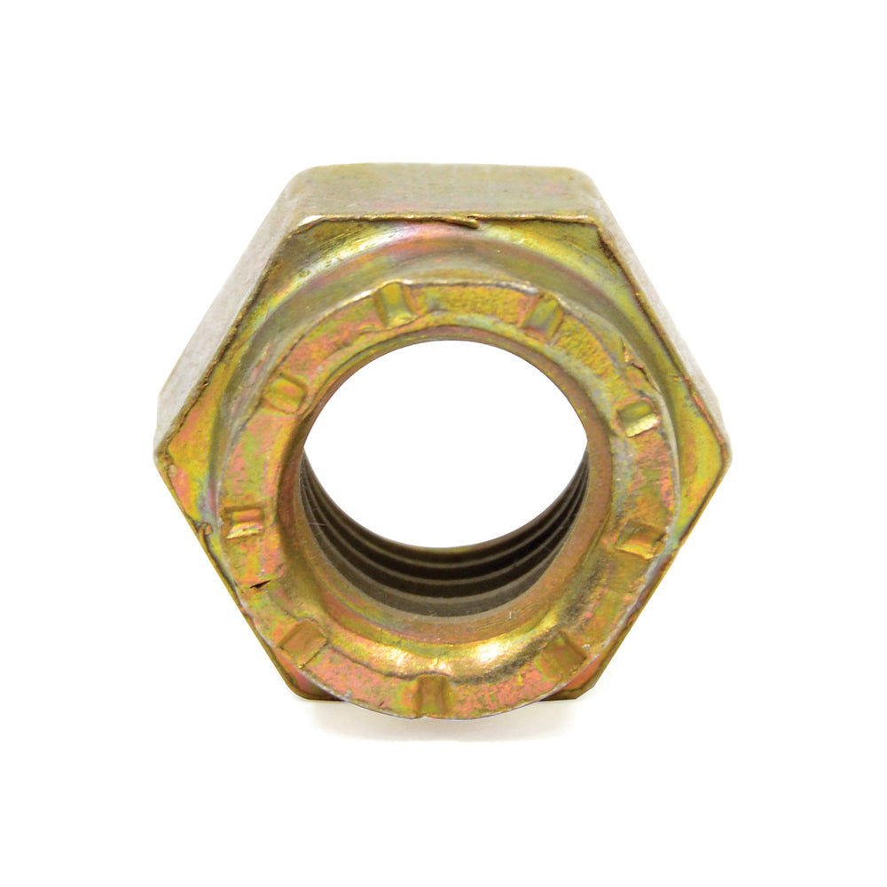 1/2-13 Coarse Cadmium Yellow and Wax Grade L9 Collar Lock Nut