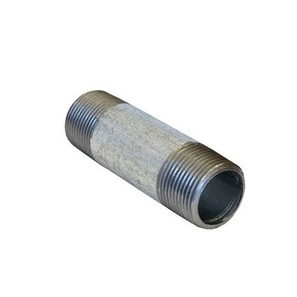 2 Inch x 4 Inch Sch 40 Mnpt Galvanized Welded Carbon Steel Pipe Nipple Usa
