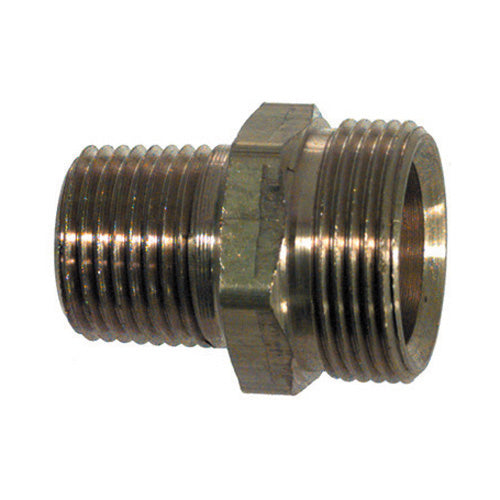 3/8 Inch x 1/2 Inch Brass Sleeve Type Adapter Air Brake Coupler