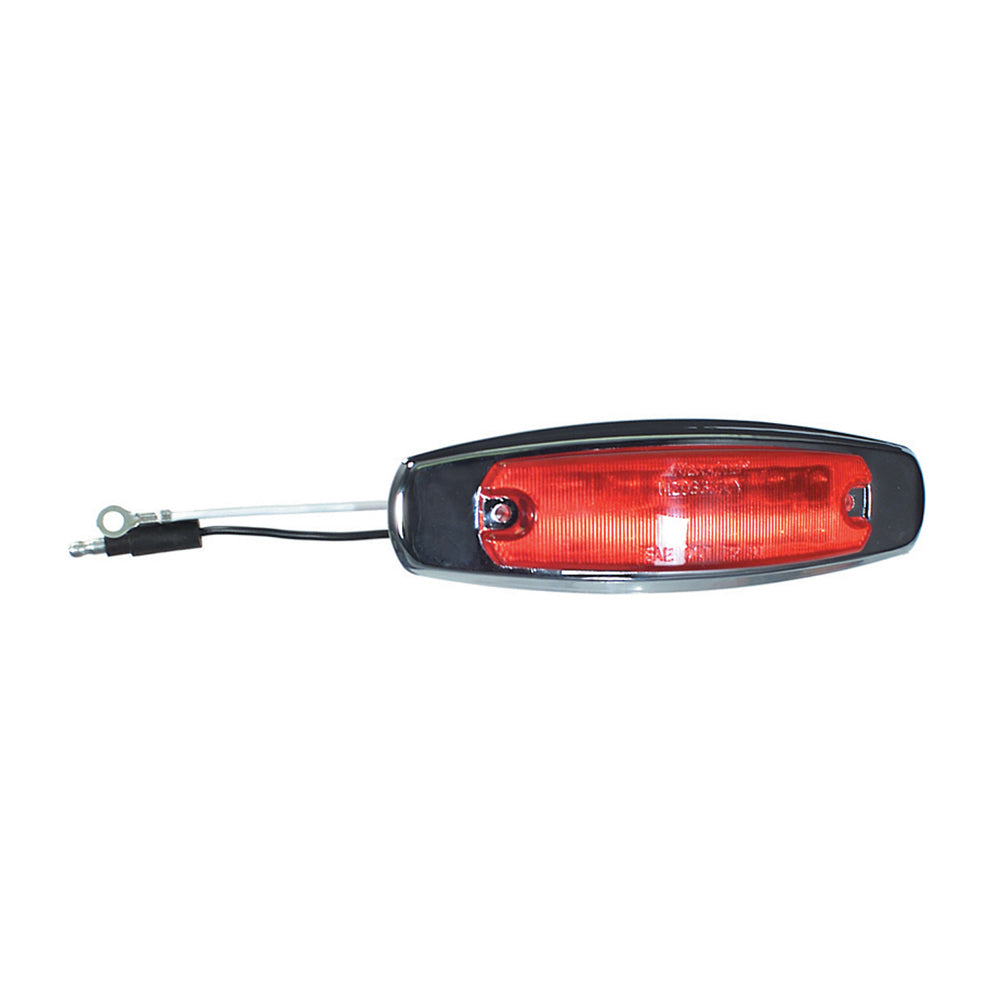 Led Clearance Light 6.25" x 1.875" Red - Clearance