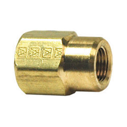 1/2 Inch x 3/4 Inch Lead Free Brass Pipe Reducing Coupling