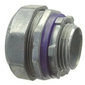 Liquidtight Conduit Connector- 3/4 In- 1.57 In Od- Zinc