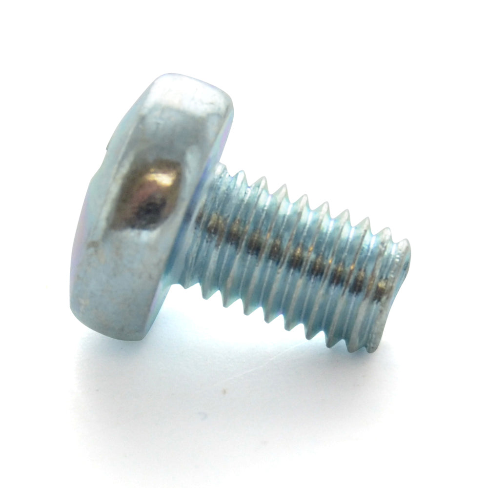 M5 x 0.8 x 16 mm Coarse Class 4.8 Zinc Plated Steel Phillips Drive Pan Head Machine Screw