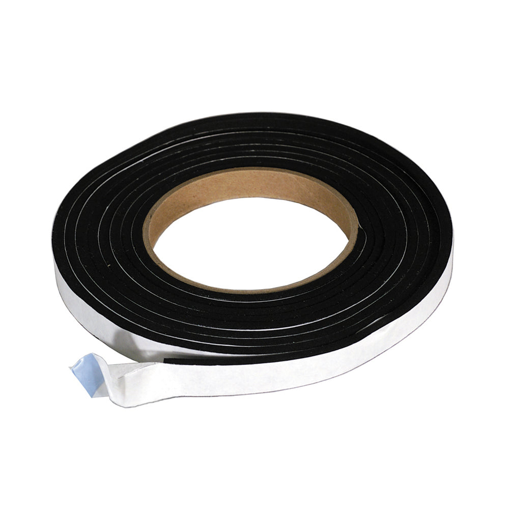 7/16 Inch x 1 Inch Single Faced Weather Strip 50' Roll