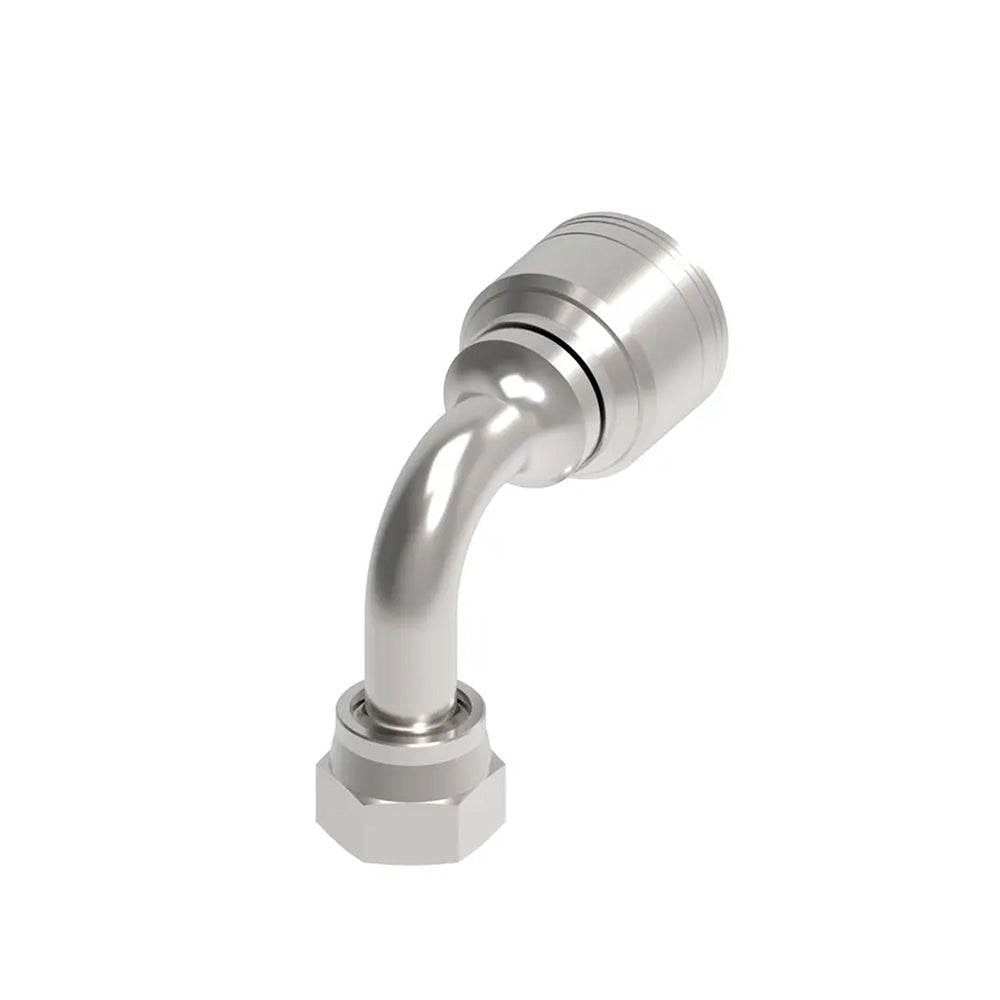 1/4 x 1/2 Female FFOR 90° Tube Elbow Medium Drop (04Z-J38)