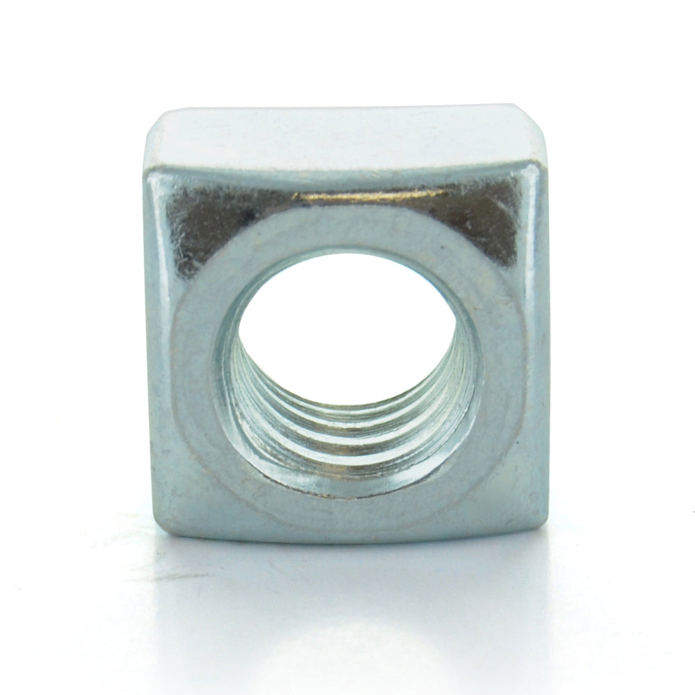 7/16-14 Square Nut Zinc
