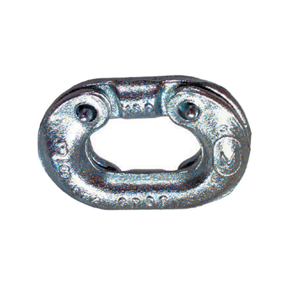 1/2 Inch 4750 Lb Grade 30 Electro-Galvanized Heat Treated Forged Steel 2-Piece Cross Connecting/Missing Link - 2 Per Pack