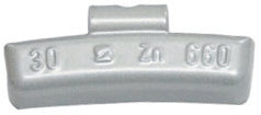 35 G IAW Series Perfect Equipment Coated Zinc Wheel Weight - 25 Per Box